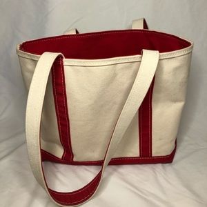 LL Bean Canvas tote bag